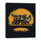 Late Night Ride - Canvas Wraps Canvas Wraps RIPT Apparel 16x20 / Black