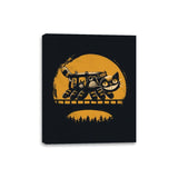 Late Night Ride - Canvas Wraps Canvas Wraps RIPT Apparel 8x10 / Black