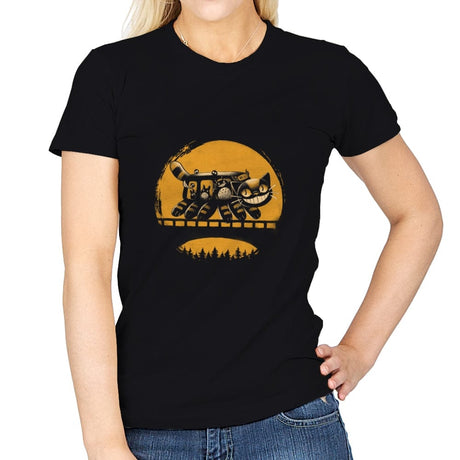 Late Night Ride - Womens T-Shirts RIPT Apparel Small / Black