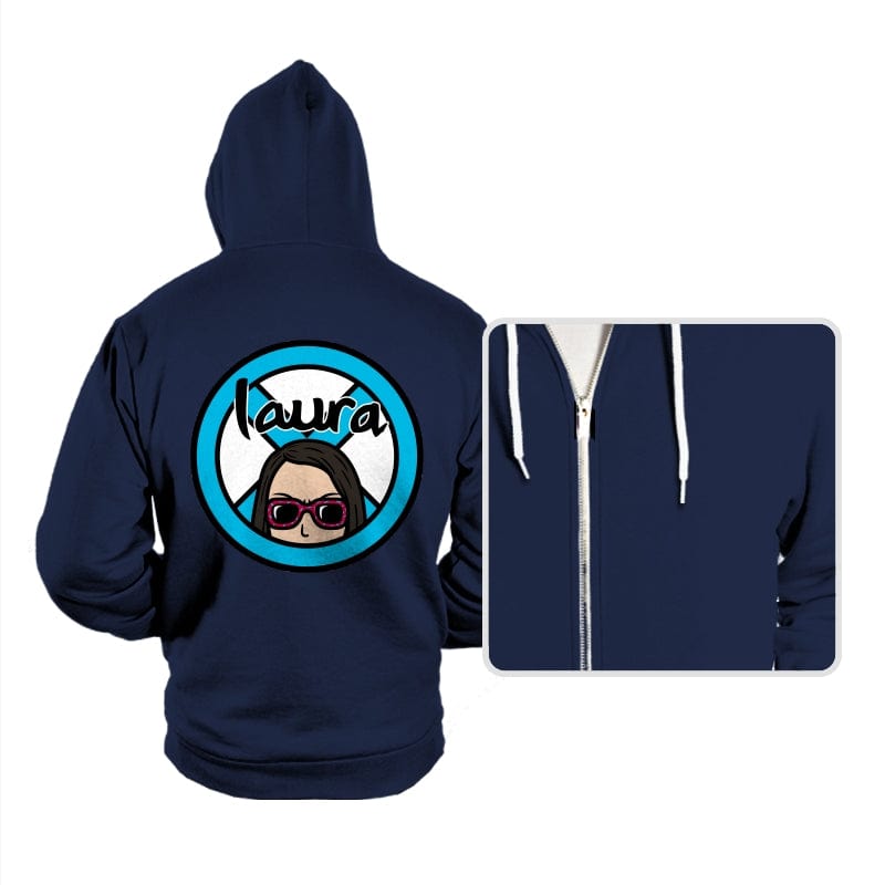 Laura - Hoodies Hoodies RIPT Apparel Small / Navy