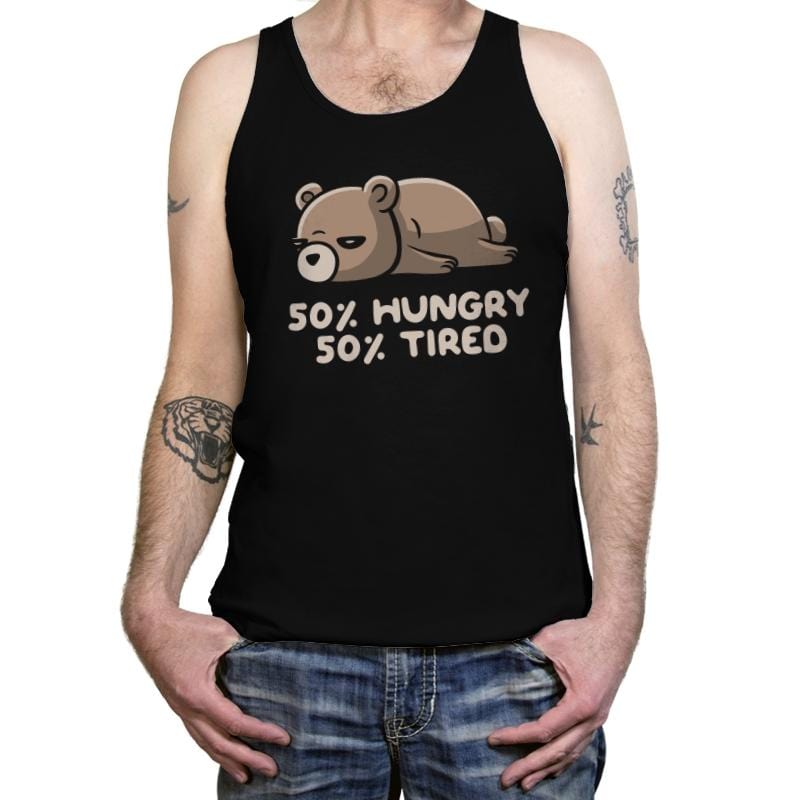 Lazy Bear - Tanktop Tanktop RIPT Apparel X-Small / Black