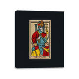 Le Pape Emeritus Tarot Card - Canvas Wraps Canvas Wraps RIPT Apparel 11x14 / Black