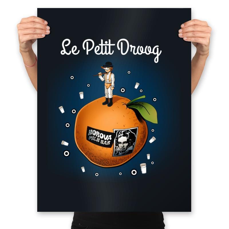 Le Petit Droog - Prints Posters RIPT Apparel 18x24 / Black