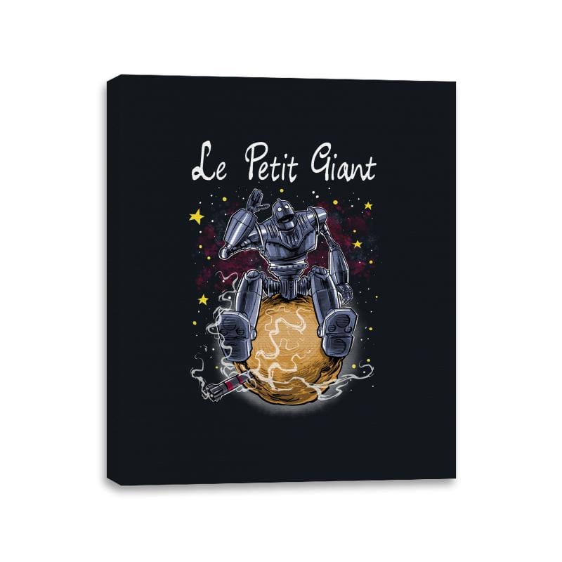 Le Petit Giant - Canvas Wraps Canvas Wraps RIPT Apparel 11x14 / Black