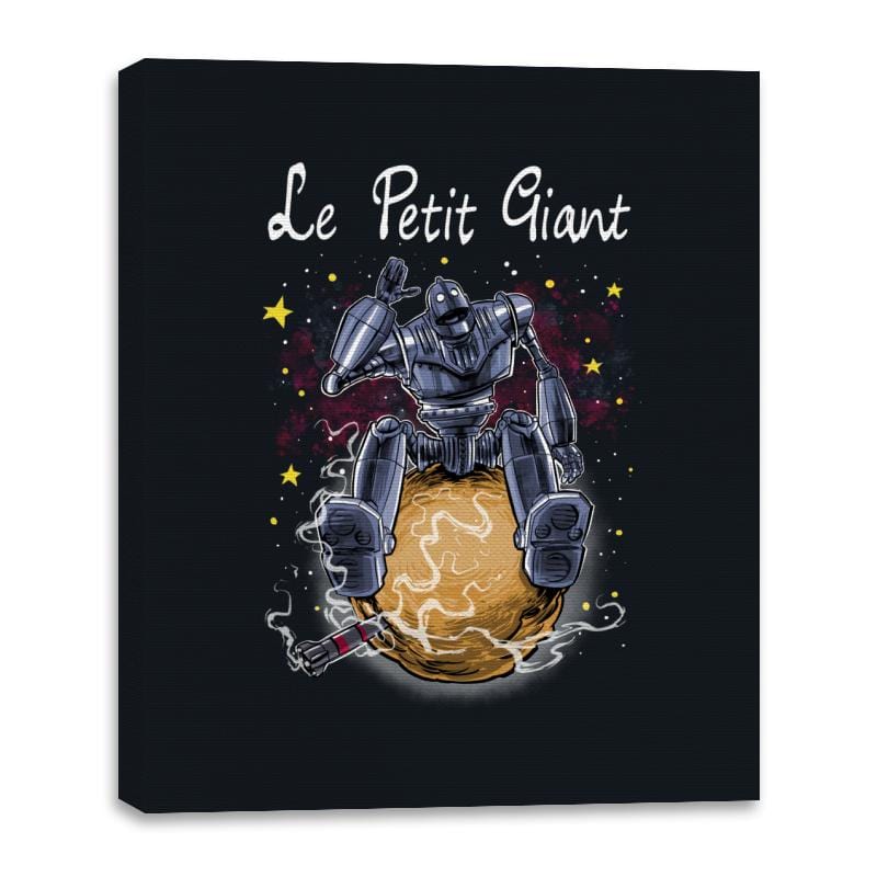 Le Petit Giant - Canvas Wraps Canvas Wraps RIPT Apparel 16x20 / Black