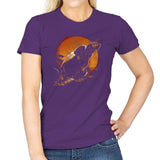 Leaf on the Wind - Graffitees - Womens T-Shirts RIPT Apparel Small / Purple