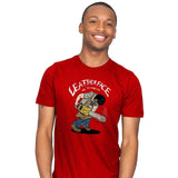 Leather vs Teenagers - Mens T-Shirts RIPT Apparel Small / Red