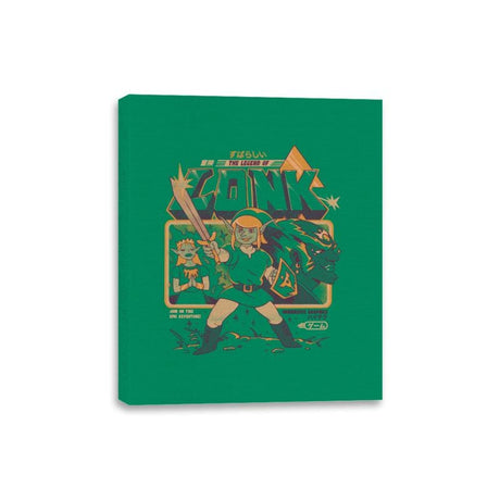 Legend of Lonk - Canvas Wraps Canvas Wraps RIPT Apparel 8x10 / Kelly