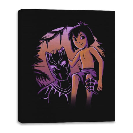 Legend of the Jungle - Canvas Wraps Canvas Wraps RIPT Apparel 16x20 / Black