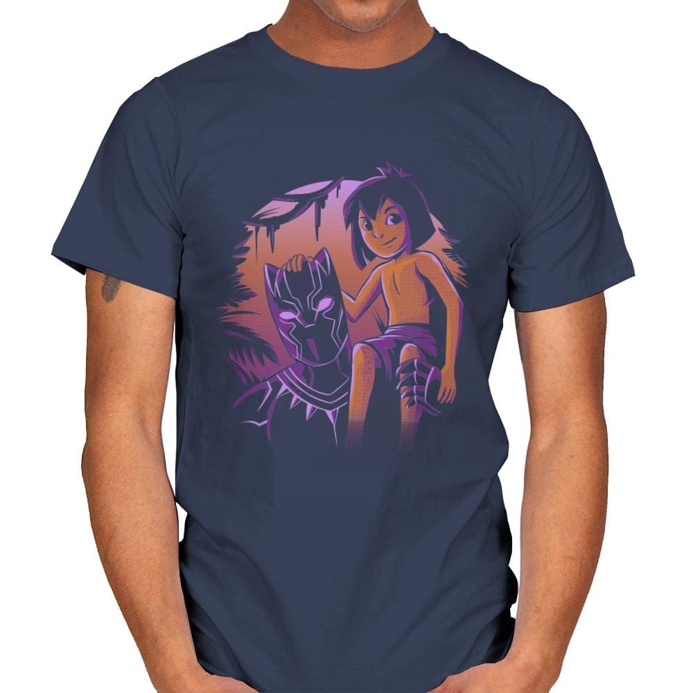 Legend of the Jungle - Mens T-Shirts RIPT Apparel Small / Navy