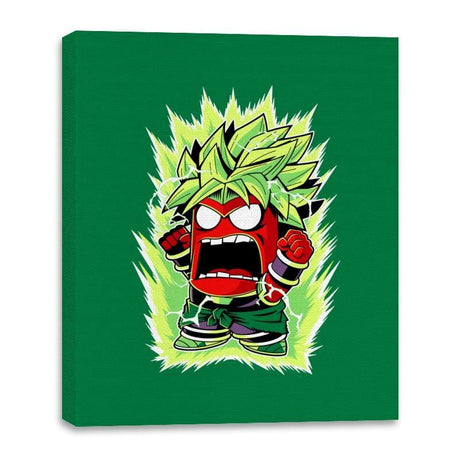 Legendary Anger - Canvas Wraps Canvas Wraps RIPT Apparel 16x20 / Kelly