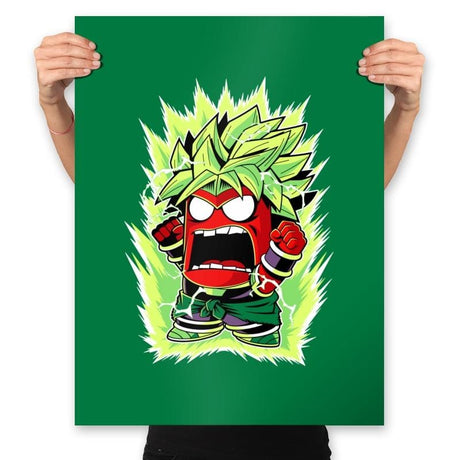 Legendary Anger - Prints Posters RIPT Apparel 18x24 / Kelly