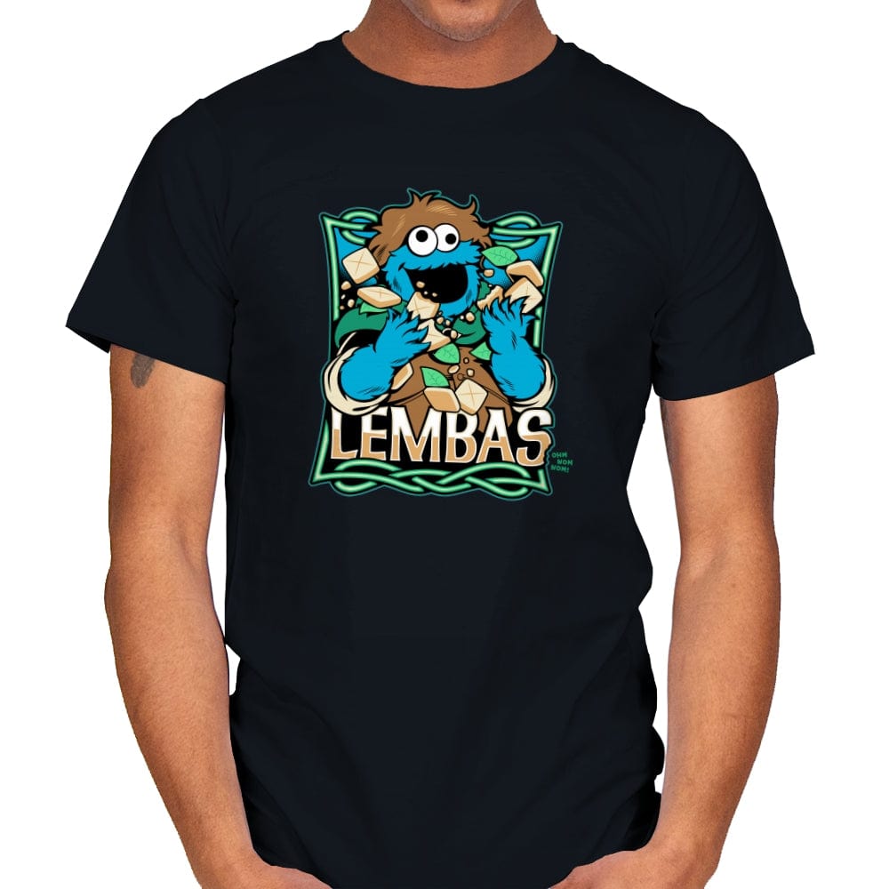 Lembas Monster - Mens T-Shirts RIPT Apparel Small / Black