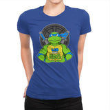 Leo is my Turtle (My Blue Ninja Turtle) - Womens Premium T-Shirts RIPT Apparel Small / Royal