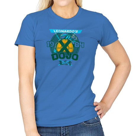 Leo's Dojo Exclusive - Womens T-Shirts RIPT Apparel Small / Iris