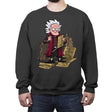 Leonardo Doc Vinci - Crew Neck Sweatshirt Crew Neck Sweatshirt RIPT Apparel Small / Charcoal