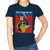 Let's Fucking Go! - Womens T-Shirts RIPT Apparel Small / Navy