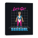 Let's Get Sensual - Canvas Wraps Canvas Wraps RIPT Apparel 16x20 / Black