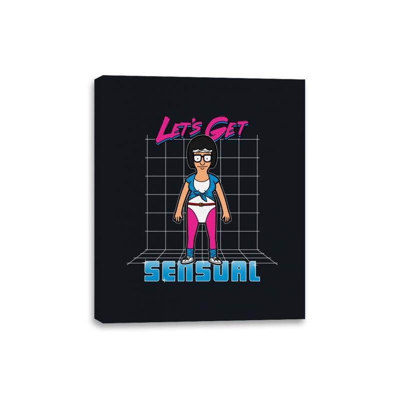 Let's Get Sensual - Canvas Wraps Canvas Wraps RIPT Apparel 8x10 / Black