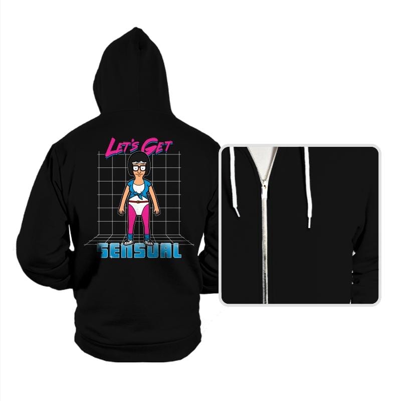 Let's Get Sensual - Hoodies Hoodies RIPT Apparel Small / Black