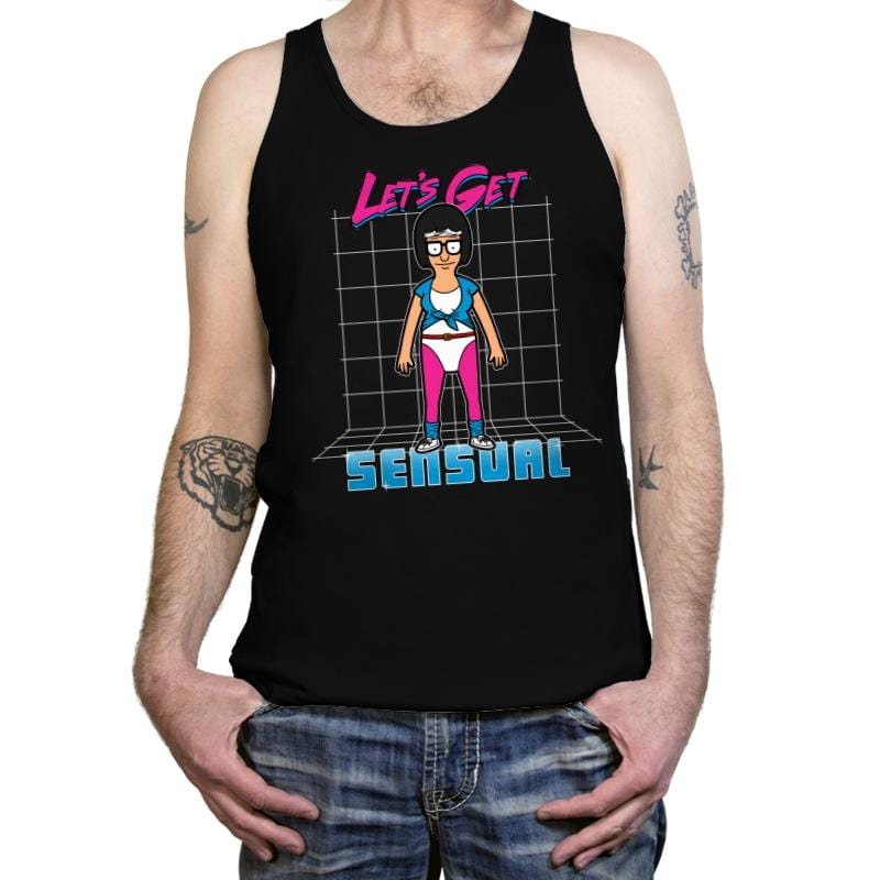 Let's Get Sensual - Tanktop Tanktop RIPT Apparel X-Small / Black