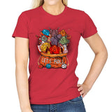 Let's Roll - Womens T-Shirts RIPT Apparel Small / Red