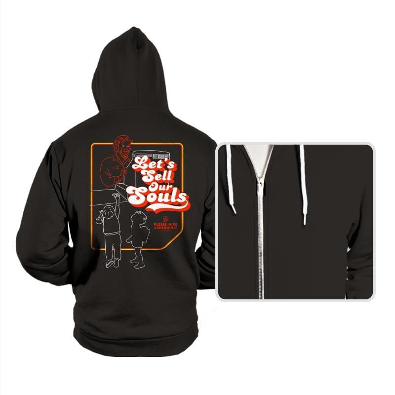 Let's Sell Our Souls - Hoodies Hoodies RIPT Apparel Small / Black