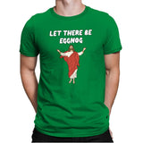 Let There Be Eggnog - Mens Premium T-Shirts RIPT Apparel Small / Kelly