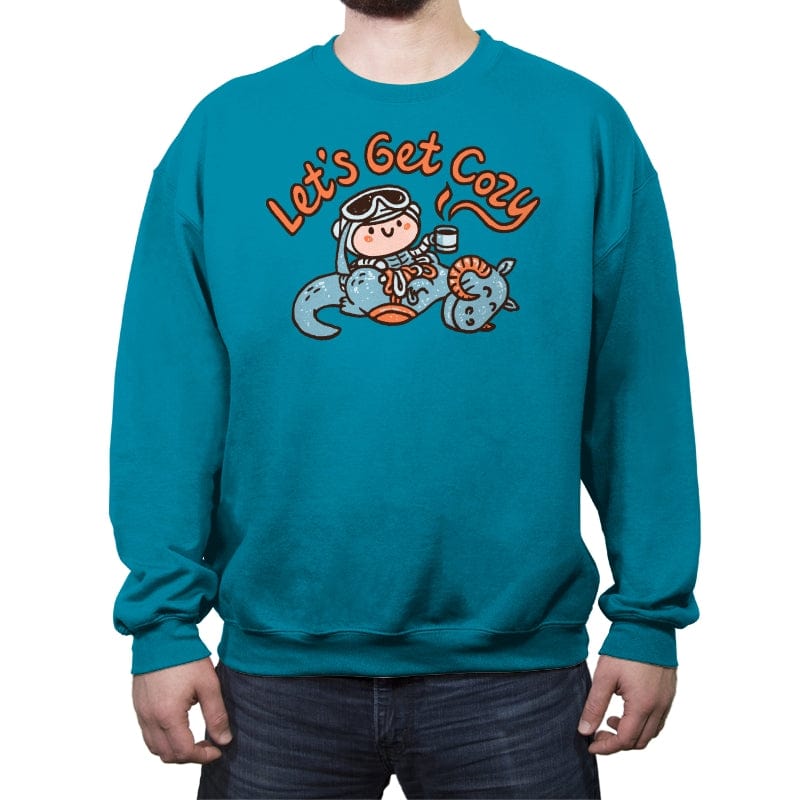 Lets Get Cozy - Crew Neck Sweatshirt