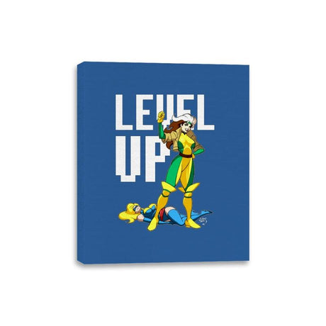 Level Up - Canvas Wraps Canvas Wraps RIPT Apparel 8x10 / Royal