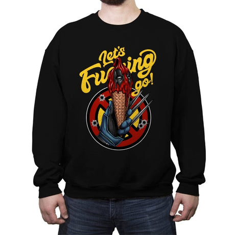 LFG - Crew Neck Sweatshirt Crew Neck Sweatshirt RIPT Apparel Small / Black