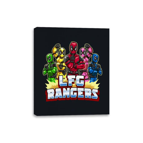 LFG Rangers  - Canvas Wraps Canvas Wraps RIPT Apparel 8x10 / Black