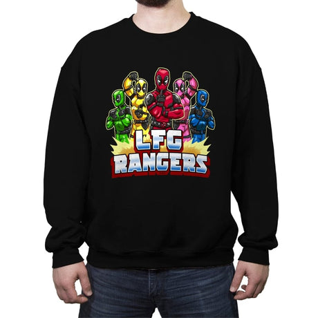 LFG Rangers  - Crew Neck Sweatshirt Crew Neck Sweatshirt RIPT Apparel Small / Black