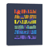 Library Kittens - Canvas Wraps Canvas Wraps RIPT Apparel 16x20 / Navy