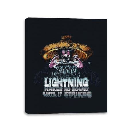 Lightning - Canvas Wraps Canvas Wraps RIPT Apparel 11x14 / Black