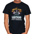 Lightning - Mens T-Shirts RIPT Apparel Small / Black