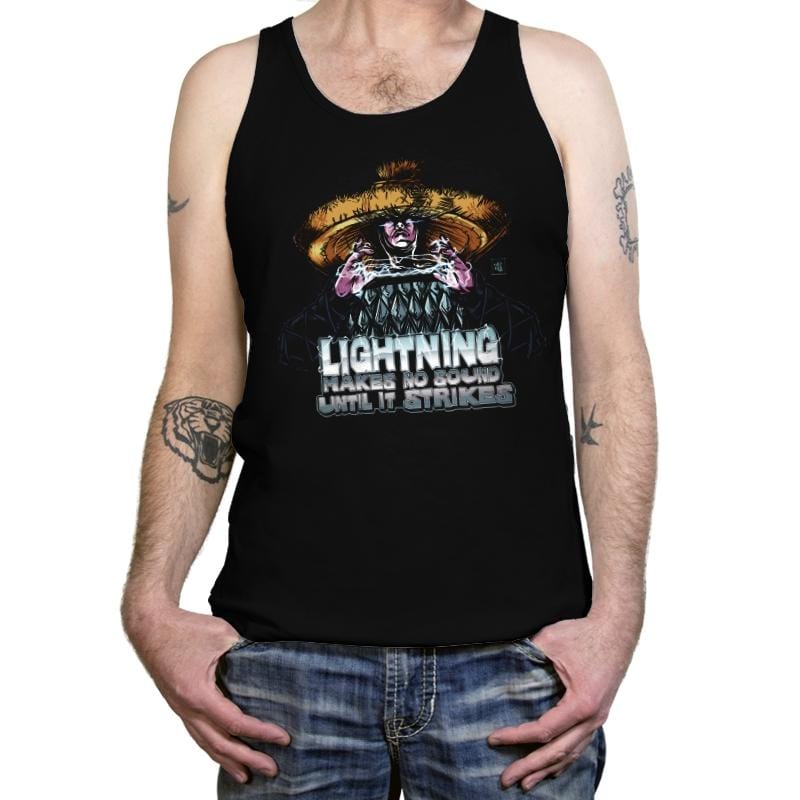 Lightning - Tanktop Tanktop RIPT Apparel X-Small / Black