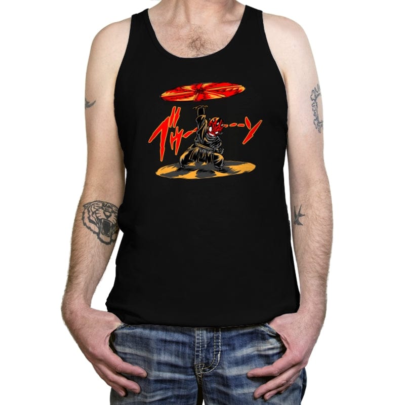 Lightsaber Disk  - Tanktop Tanktop RIPT Apparel X-Small / Black