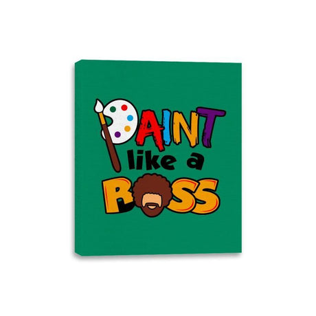 Like A Ross - Canvas Wraps Canvas Wraps RIPT Apparel 8x10 / Kelly