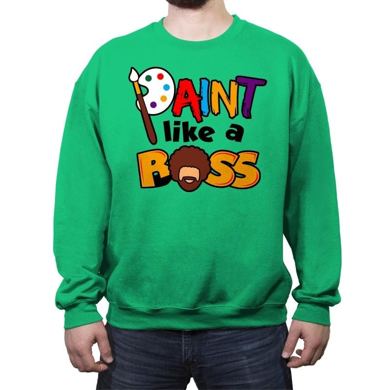 Like A Ross - Crew Neck Sweatshirt Crew Neck Sweatshirt RIPT Apparel Small / Irish Green