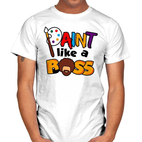 Like A Ross - Mens T-Shirts RIPT Apparel Small / White