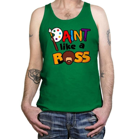 Like A Ross - Tanktop Tanktop RIPT Apparel X-Small / Kelly