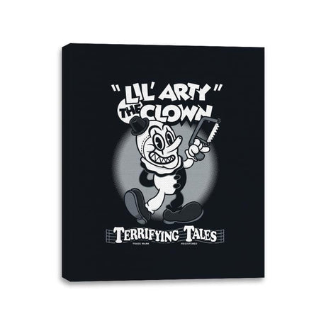 Lil' Arty - Canvas Wraps Canvas Wraps RIPT Apparel 11x14 / Black