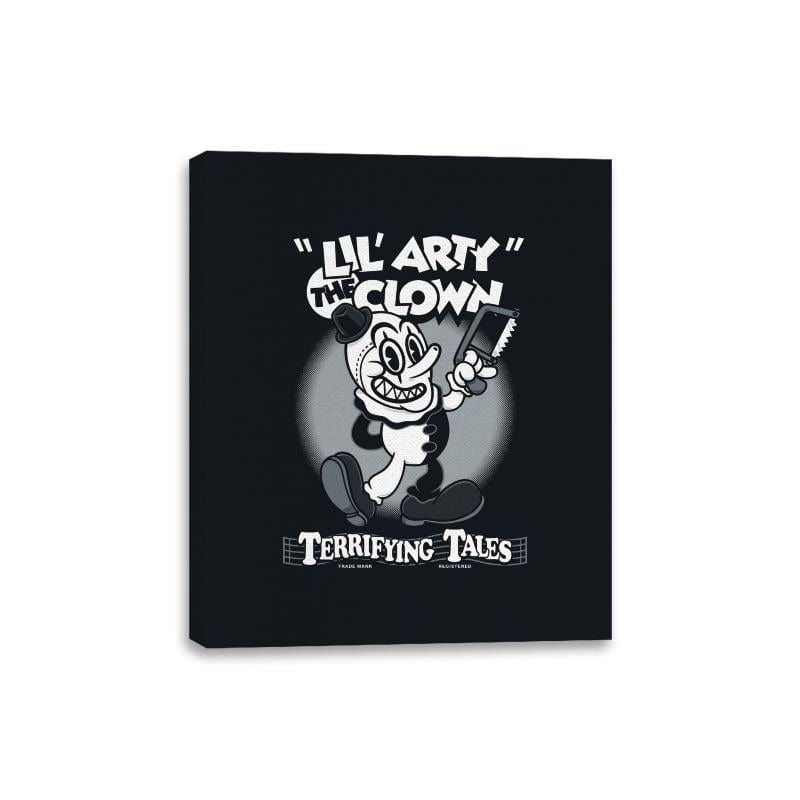 Lil' Arty - Canvas Wraps Canvas Wraps RIPT Apparel 8x10 / Black