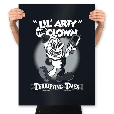 Lil' Arty - Prints Posters RIPT Apparel 18x24 / Black