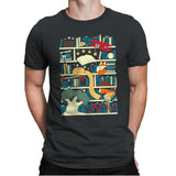 Lil Library - Mens Premium T-Shirts RIPT Apparel Small / Heavy Metal