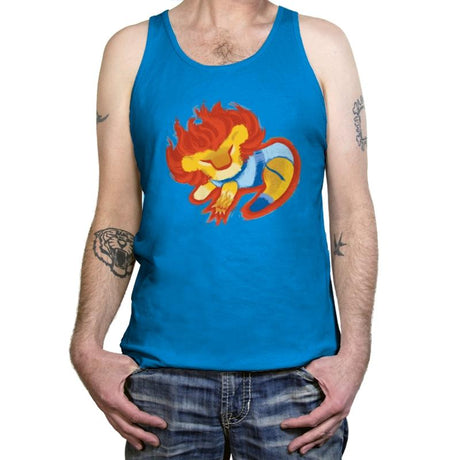 Lion-O-ba - Tanktop Tanktop RIPT Apparel X-Small / Teal