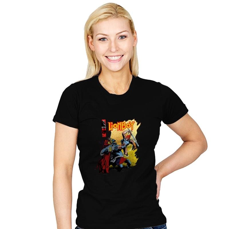 LionBoy - Womens T-Shirts RIPT Apparel