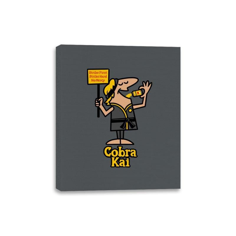 Little Cobras - Canvas Wraps Canvas Wraps RIPT Apparel 8x10 / Charcoal