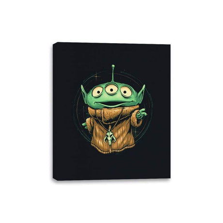 Little Green Force - Canvas Wraps Canvas Wraps RIPT Apparel 8x10 / Black